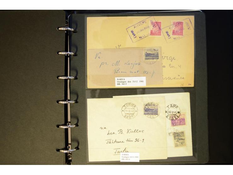1918/40, interessante ungebrauchte/postfrische und gestempelte Sammlung mit vielen besseren Werten dabei Mi.-Nr. 46-47A/B ges