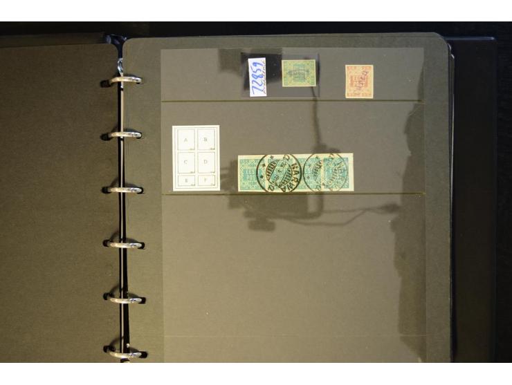 1918/40, interessante ungebrauchte/postfrische und gestempelte Sammlung mit vielen besseren Werten dabei Mi.-Nr. 46-47A/B ges