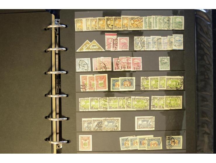 1918/40, interessante ungebrauchte/postfrische und gestempelte Sammlung mit vielen besseren Werten dabei Mi.-Nr. 46-47A/B ges