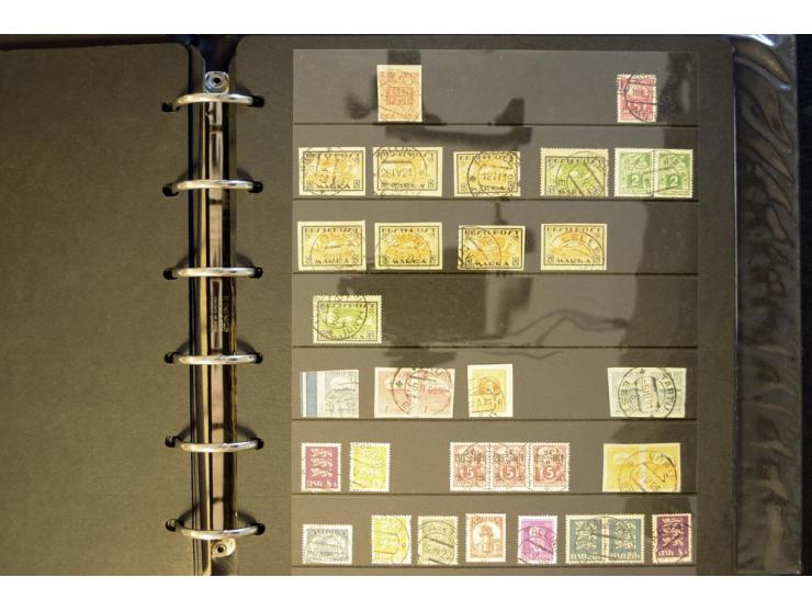 1918/40, interessante ungebrauchte/postfrische und gestempelte Sammlung mit vielen besseren Werten dabei Mi.-Nr. 46-47A/B ges