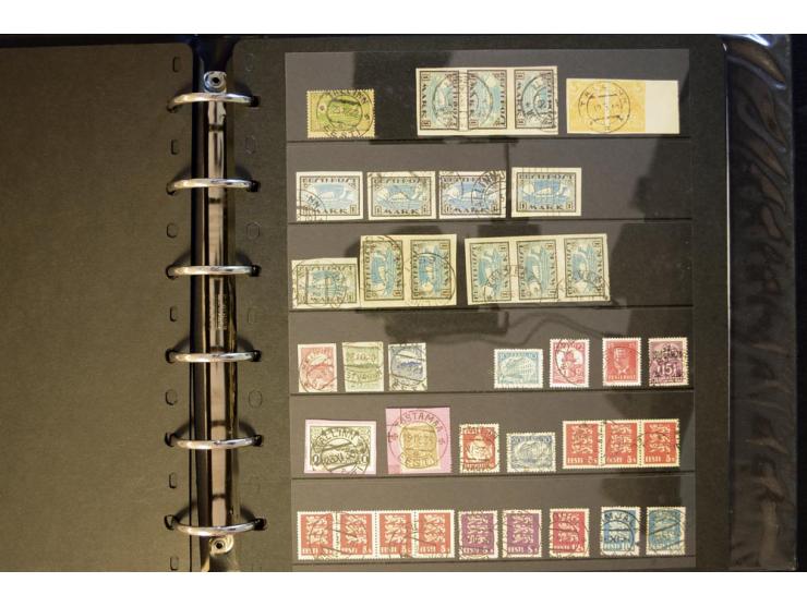 1918/40, interessante ungebrauchte/postfrische und gestempelte Sammlung mit vielen besseren Werten dabei Mi.-Nr. 46-47A/B ges