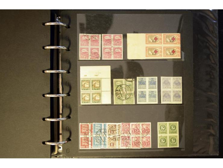 1918/40, interessante ungebrauchte/postfrische und gestempelte Sammlung mit vielen besseren Werten dabei Mi.-Nr. 46-47A/B ges