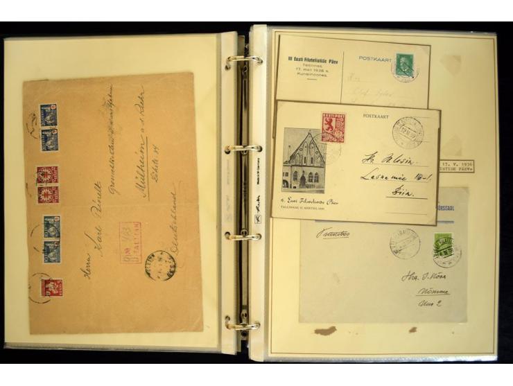 1920/40, sehr schöne ungebrauchte/postfrische und gestempelte Sammlung mit Farbvarianten, Plattenfehlern, Einheiten, mehr als