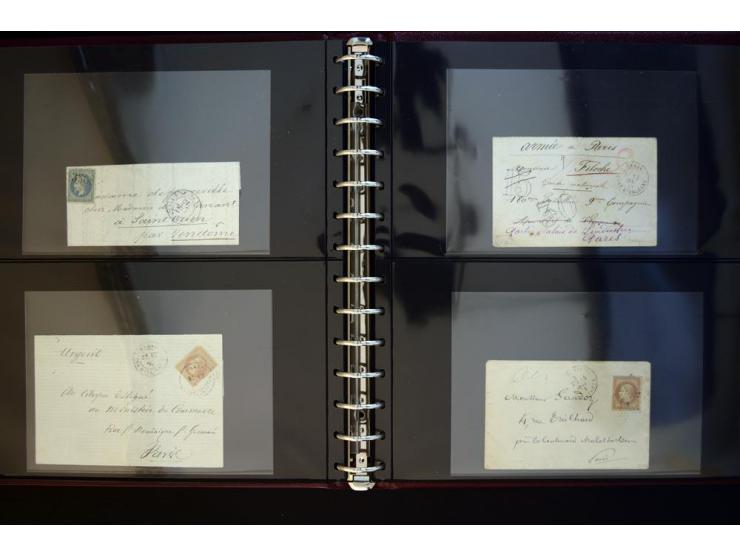 1860/62, collection with rouletted 1860, 10 kop. rose unused, 1865, 5 p. brown-lilac unused (6) single examples in varying sh