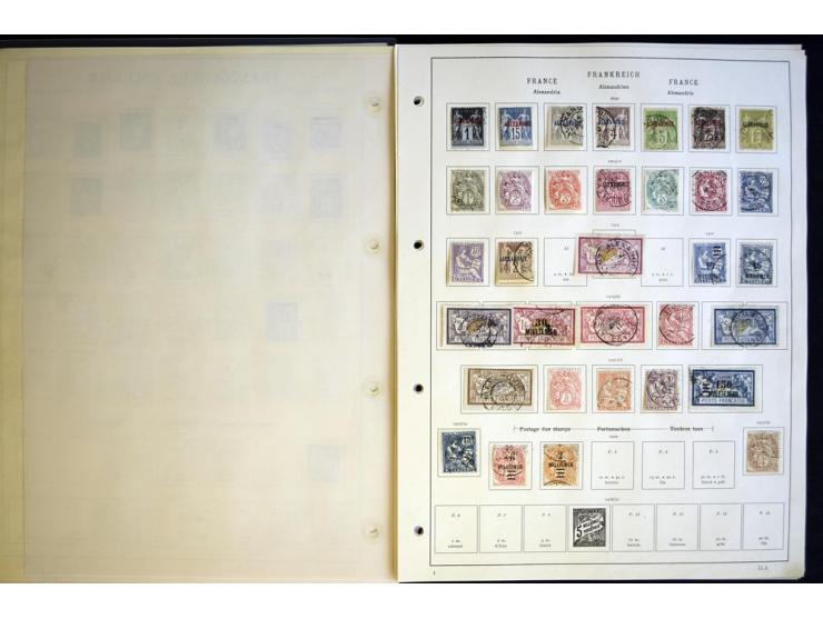 1849/1934, ungebrauchte und gestempelte Sammlung mit guten Ausgaben wie Mi.-Nr. 128-35, Porto sowie etwas Kolonien und Auslan