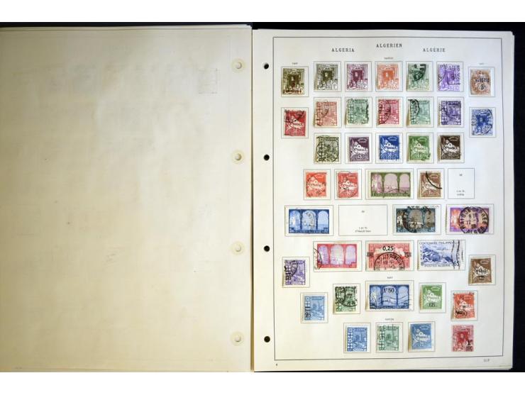 1849/1934, ungebrauchte und gestempelte Sammlung mit guten Ausgaben wie Mi.-Nr. 128-35, Porto sowie etwas Kolonien und Auslan