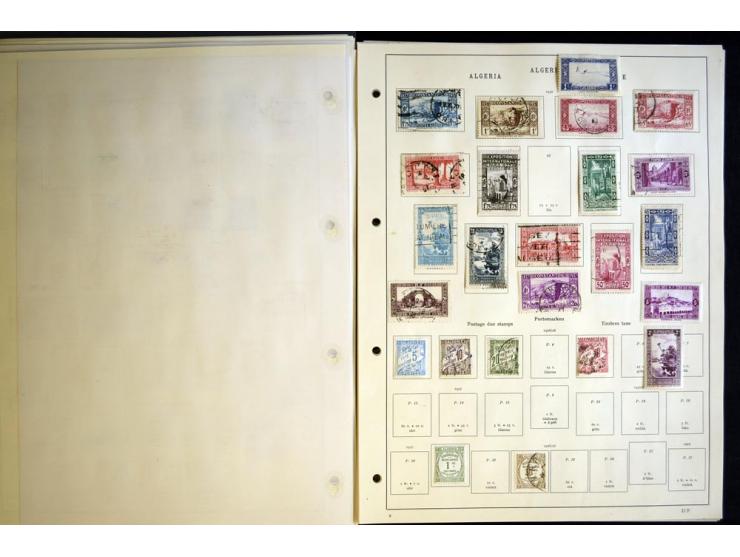 1849/1934, ungebrauchte und gestempelte Sammlung mit guten Ausgaben wie Mi.-Nr. 128-35, Porto sowie etwas Kolonien und Auslan