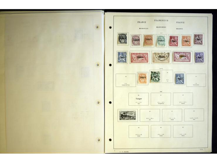 1849/1934, ungebrauchte und gestempelte Sammlung mit guten Ausgaben wie Mi.-Nr. 128-35, Porto sowie etwas Kolonien und Auslan