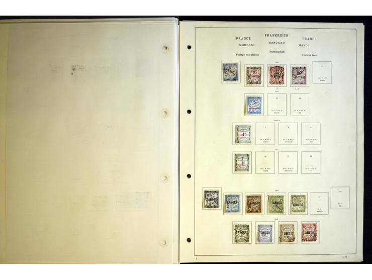 1849/1934, ungebrauchte und gestempelte Sammlung mit guten Ausgaben wie Mi.-Nr. 128-35, Porto sowie etwas Kolonien und Auslan