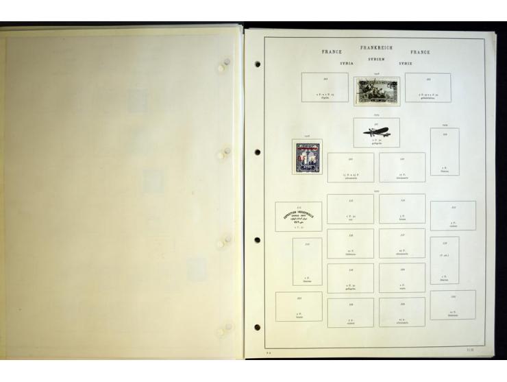 1849/1934, ungebrauchte und gestempelte Sammlung mit guten Ausgaben wie Mi.-Nr. 128-35, Porto sowie etwas Kolonien und Auslan