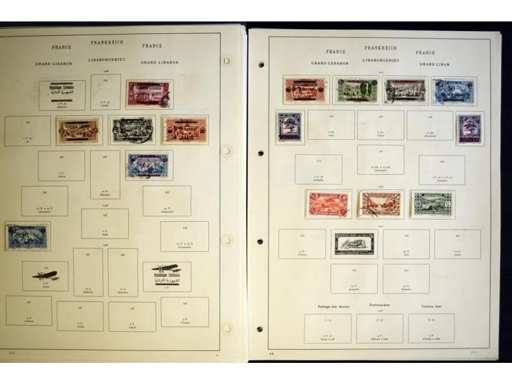 1849/1934, ungebrauchte und gestempelte Sammlung mit guten Ausgaben wie Mi.-Nr. 128-35, Porto sowie etwas Kolonien und Auslan