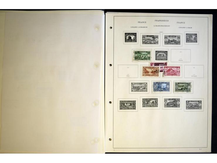 1849/1934, ungebrauchte und gestempelte Sammlung mit guten Ausgaben wie Mi.-Nr. 128-35, Porto sowie etwas Kolonien und Auslan