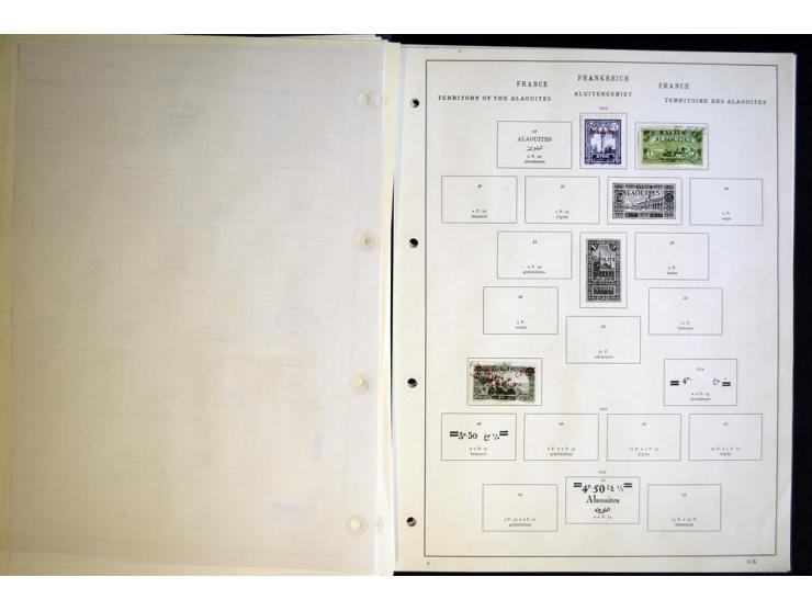 1849/1934, ungebrauchte und gestempelte Sammlung mit guten Ausgaben wie Mi.-Nr. 128-35, Porto sowie etwas Kolonien und Auslan