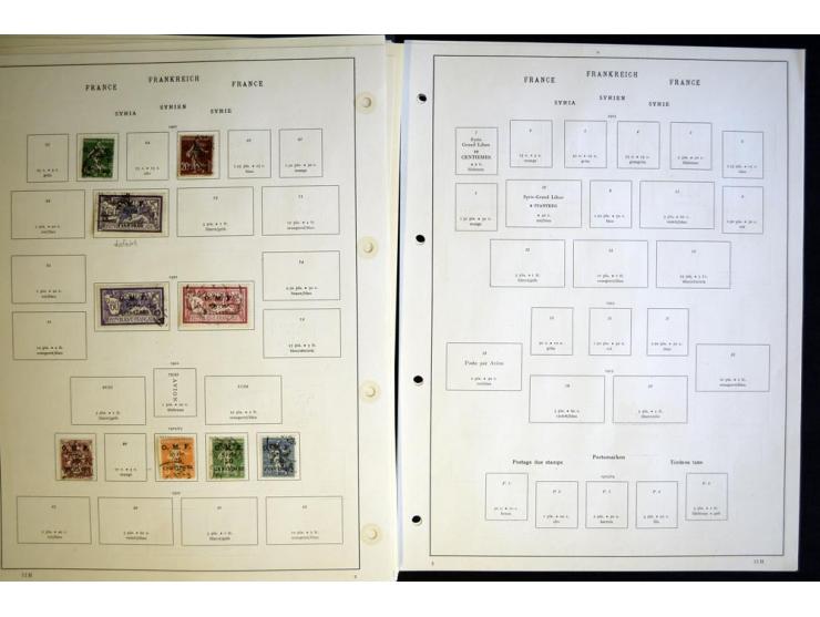 1849/1934, ungebrauchte und gestempelte Sammlung mit guten Ausgaben wie Mi.-Nr. 128-35, Porto sowie etwas Kolonien und Auslan