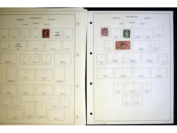 1849/1934, ungebrauchte und gestempelte Sammlung mit guten Ausgaben wie Mi.-Nr. 128-35, Porto sowie etwas Kolonien und Auslan