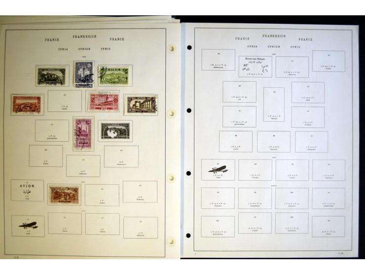 1849/1934, ungebrauchte und gestempelte Sammlung mit guten Ausgaben wie Mi.-Nr. 128-35, Porto sowie etwas Kolonien und Auslan