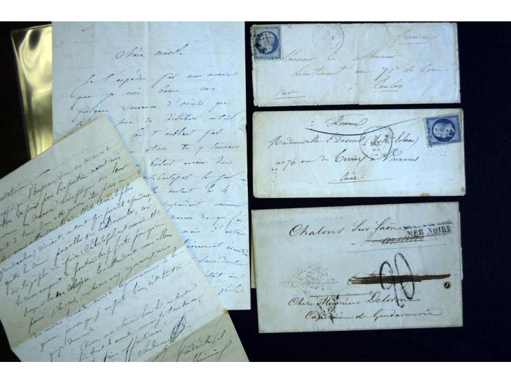 KRIMKRIEG: 1854/55, 7 Briefe, ein Inhalt und 1 Dokument