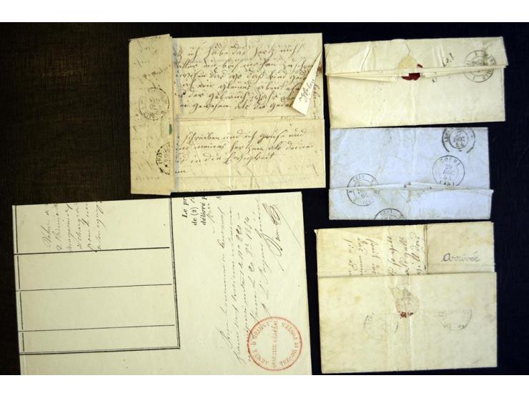 KRIMKRIEG: 1854/55, 7 Briefe, ein Inhalt und 1 Dokument
