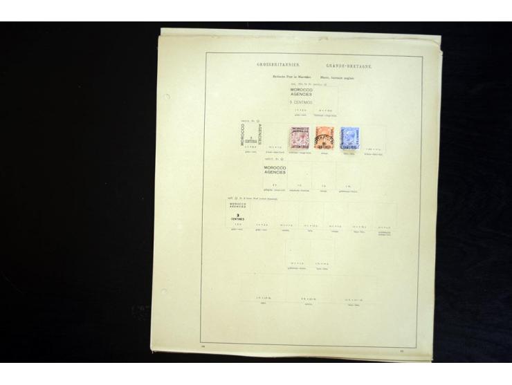 1840/1937, sehr schöne und umfangreiche, hauptsächlich gestempelte Sammlung beginnend mit Mi.-Nr. 1 und 2, danach u.a. Mi.-Nr