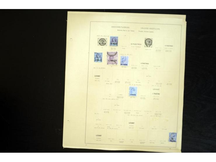 1840/1937, sehr schöne und umfangreiche, hauptsächlich gestempelte Sammlung beginnend mit Mi.-Nr. 1 und 2, danach u.a. Mi.-Nr