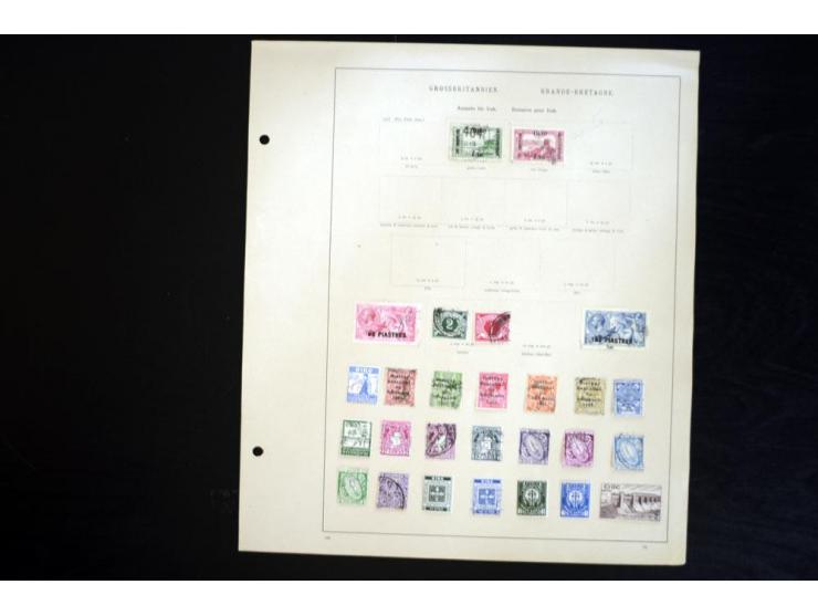 1840/1937, sehr schöne und umfangreiche, hauptsächlich gestempelte Sammlung beginnend mit Mi.-Nr. 1 und 2, danach u.a. Mi.-Nr