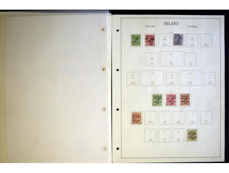 1840/1935, ungebrauchte und gestempelte Sammlung mit u.a. Mi.-Nr. 35, 99, 118 etc., dazu Dienst, etwas Auslandspostämter, Gib