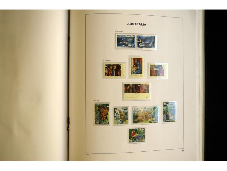 1913/95, postfrische, ungebrauchte und gestempelte Sammlung mit guten Ausgaben (SG nach Angabe des Einlieferers ca. £ 6.000,-