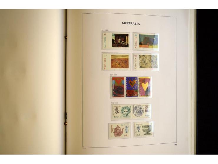 1913/95, postfrische, ungebrauchte und gestempelte Sammlung mit guten Ausgaben (SG nach Angabe des Einlieferers ca. £ 6.000,-