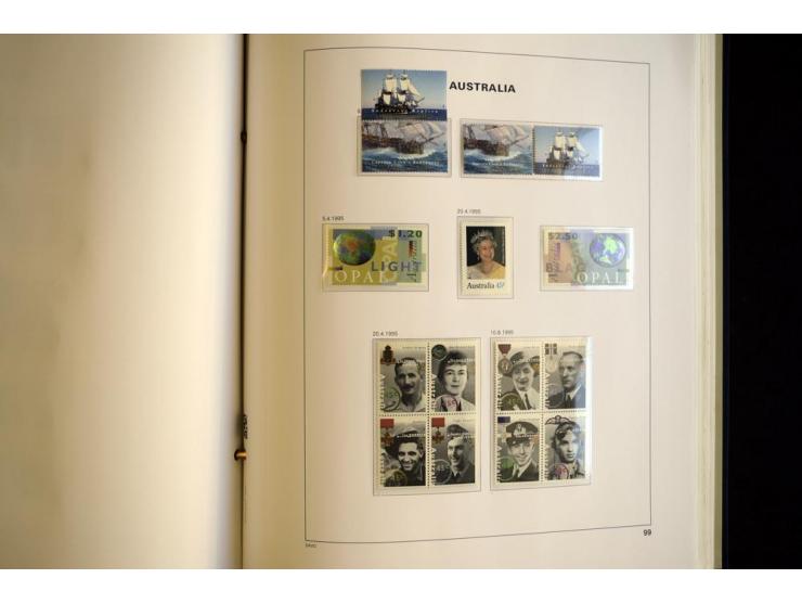 1913/95, postfrische, ungebrauchte und gestempelte Sammlung mit guten Ausgaben (SG nach Angabe des Einlieferers ca. £ 6.000,-