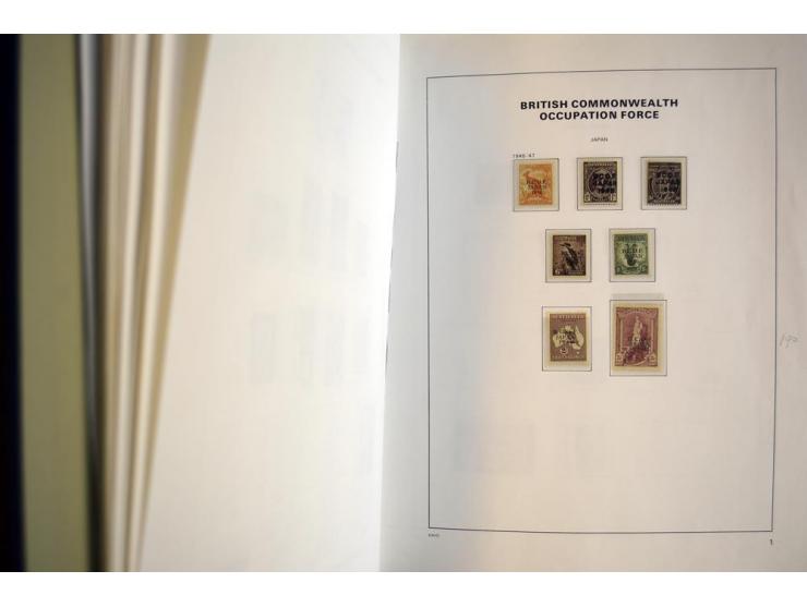1913/95, postfrische, ungebrauchte und gestempelte Sammlung mit guten Ausgaben (SG nach Angabe des Einlieferers ca. £ 6.000,-