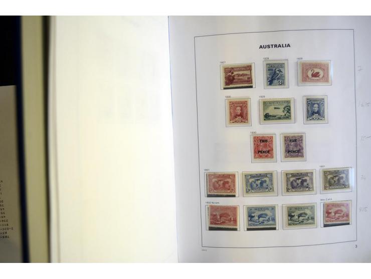 1913/95, postfrische, ungebrauchte und gestempelte Sammlung mit guten Ausgaben (SG nach Angabe des Einlieferers ca. £ 6.000,-