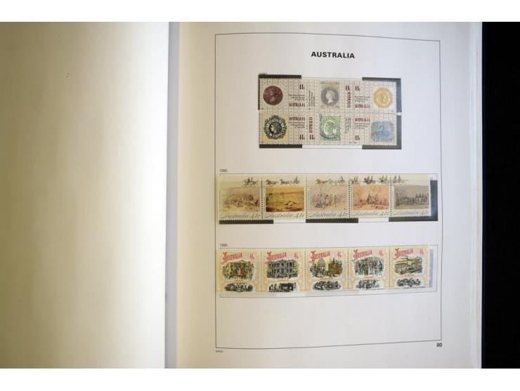1913/95, postfrische, ungebrauchte und gestempelte Sammlung mit guten Ausgaben (SG nach Angabe des Einlieferers ca. £ 6.000,-
