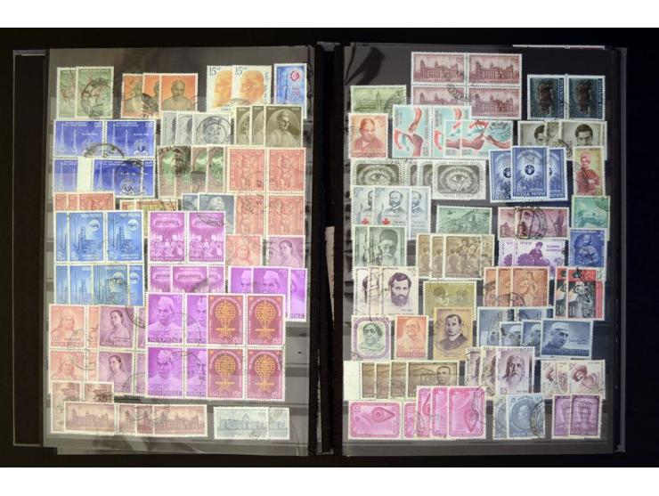 1854/1969, interessante anfangs gestempelte, später zunehmend postfrische Sammlung mit diversen besseren Werten, dabei u.a. M