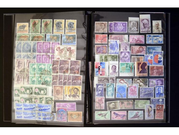 1854/1969, interessante anfangs gestempelte, später zunehmend postfrische Sammlung mit diversen besseren Werten, dabei u.a. M
