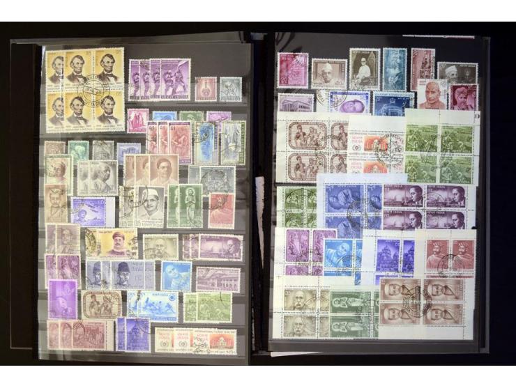 1854/1969, interessante anfangs gestempelte, später zunehmend postfrische Sammlung mit diversen besseren Werten, dabei u.a. M
