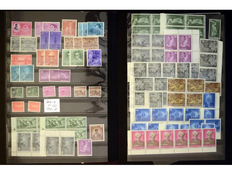 1854/1969, interessante anfangs gestempelte, später zunehmend postfrische Sammlung mit diversen besseren Werten, dabei u.a. M