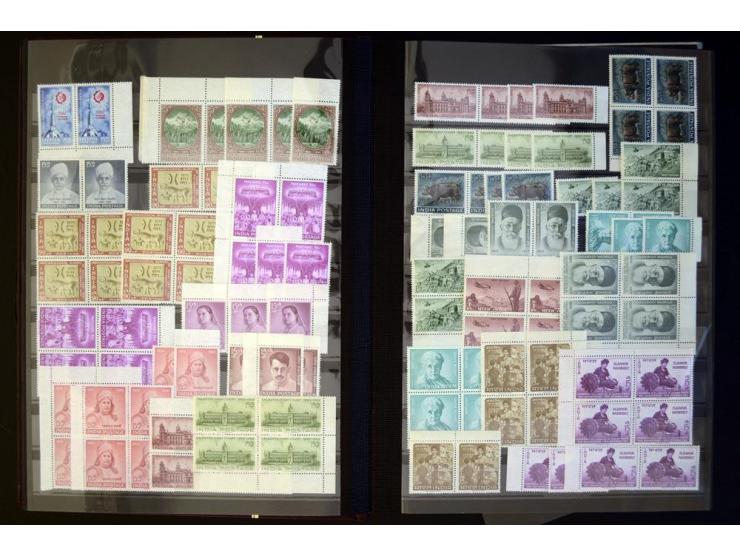1854/1969, interessante anfangs gestempelte, später zunehmend postfrische Sammlung mit diversen besseren Werten, dabei u.a. M