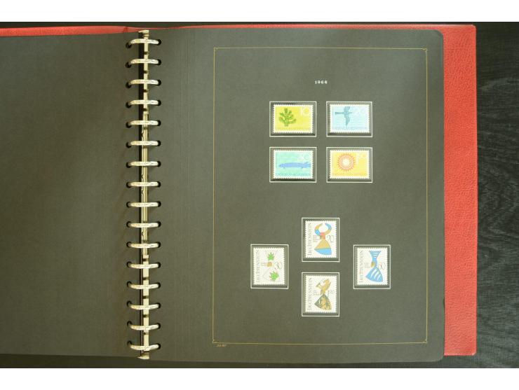 1912/82, postfrische und ungebrauchte Sammlung, in weiten Teilen kpl. mit Bl.1, Dienst und Porto