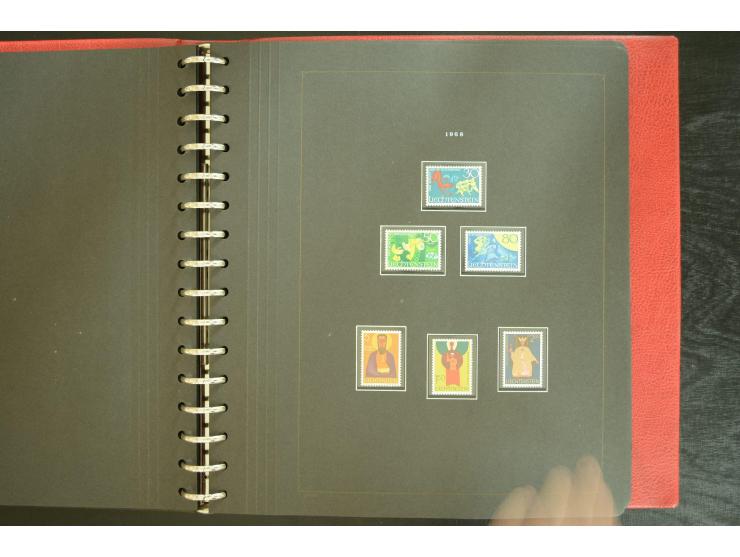 1912/82, postfrische und ungebrauchte Sammlung, in weiten Teilen kpl. mit Bl.1, Dienst und Porto