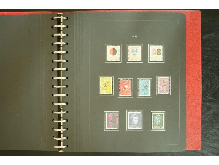 1912/82, postfrische und ungebrauchte Sammlung, in weiten Teilen kpl. mit Bl.1, Dienst und Porto
