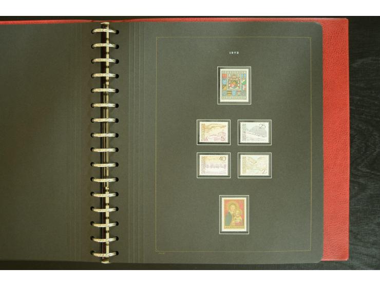 1912/82, postfrische und ungebrauchte Sammlung, in weiten Teilen kpl. mit Bl.1, Dienst und Porto