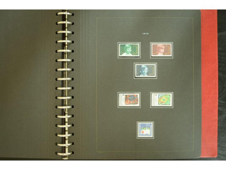 1912/82, postfrische und ungebrauchte Sammlung, in weiten Teilen kpl. mit Bl.1, Dienst und Porto