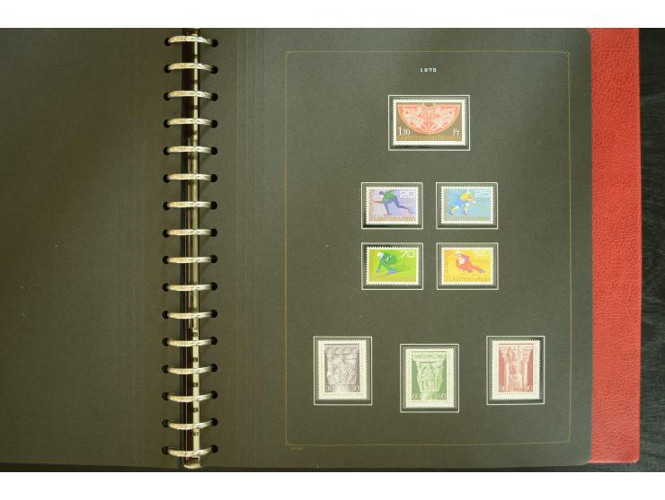 1912/82, postfrische und ungebrauchte Sammlung, in weiten Teilen kpl. mit Bl.1, Dienst und Porto