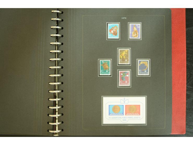 1912/82, postfrische und ungebrauchte Sammlung, in weiten Teilen kpl. mit Bl.1, Dienst und Porto