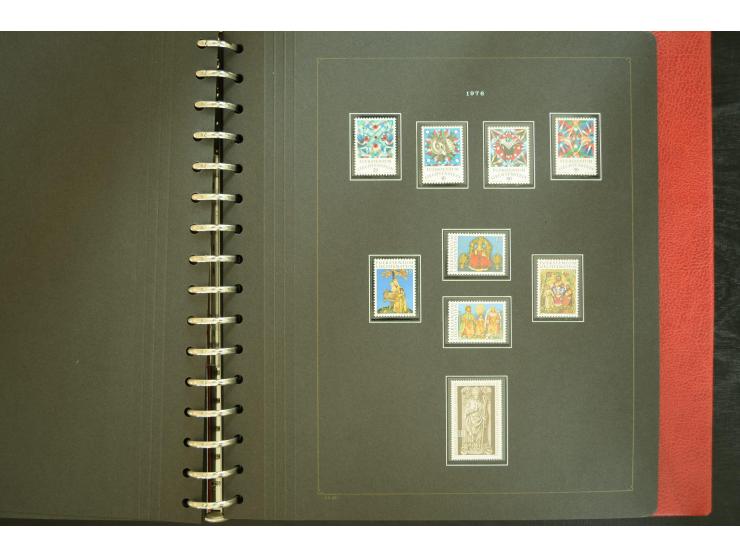 1912/82, postfrische und ungebrauchte Sammlung, in weiten Teilen kpl. mit Bl.1, Dienst und Porto
