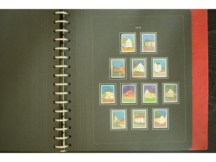 1912/82, postfrische und ungebrauchte Sammlung, in weiten Teilen kpl. mit Bl.1, Dienst und Porto