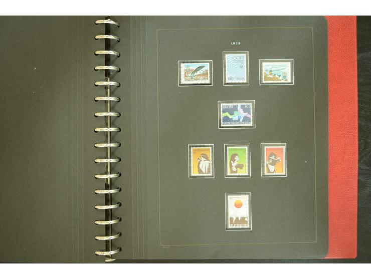 1912/82, postfrische und ungebrauchte Sammlung, in weiten Teilen kpl. mit Bl.1, Dienst und Porto