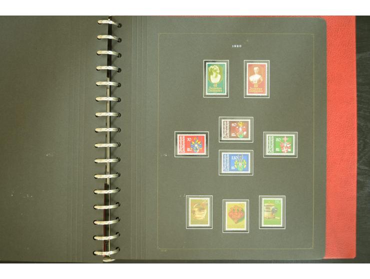 1912/82, postfrische und ungebrauchte Sammlung, in weiten Teilen kpl. mit Bl.1, Dienst und Porto