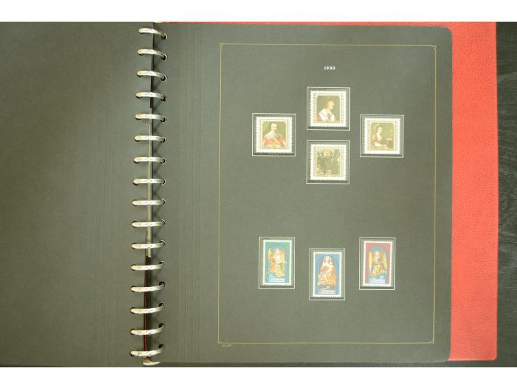 1912/82, postfrische und ungebrauchte Sammlung, in weiten Teilen kpl. mit Bl.1, Dienst und Porto