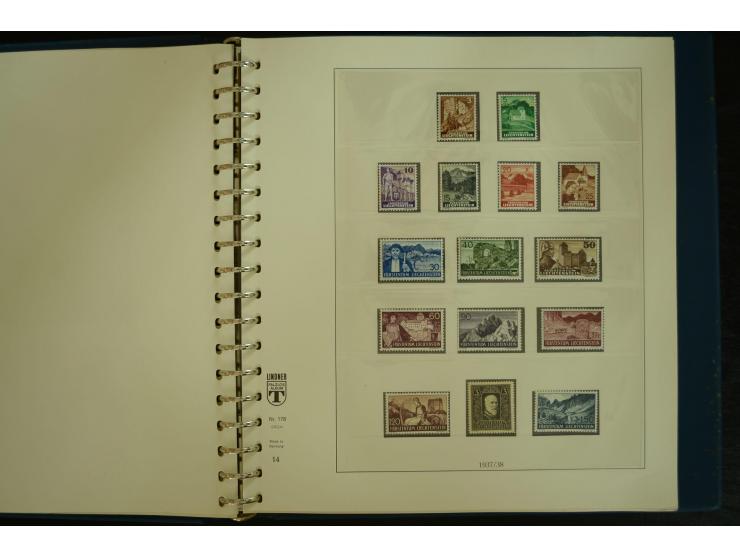 1912/82, postfrische und ungebrauchte Sammlung, in weiten Teilen kpl. mit Bl.1, Dienst und Porto